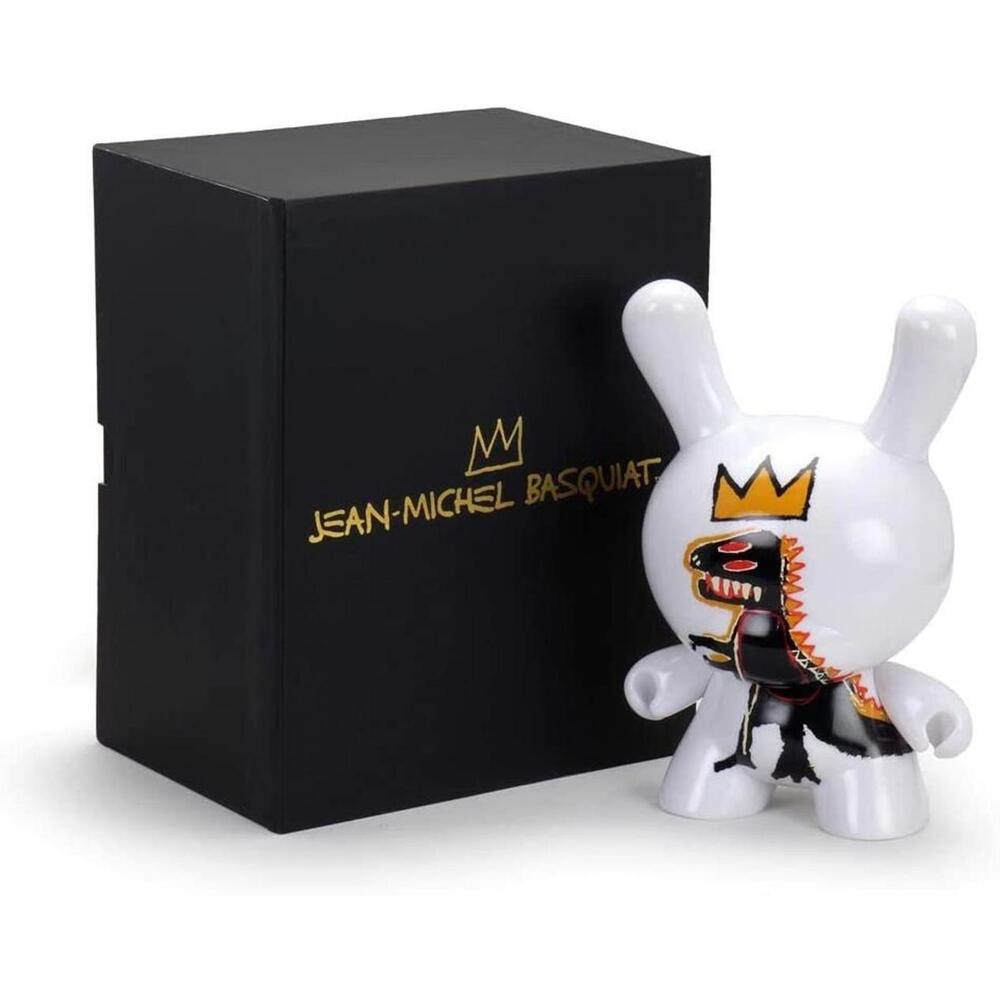 Kidrobot Jean Michel Basquiat Masterpiece 8" inch Dunny Pez Dispenser